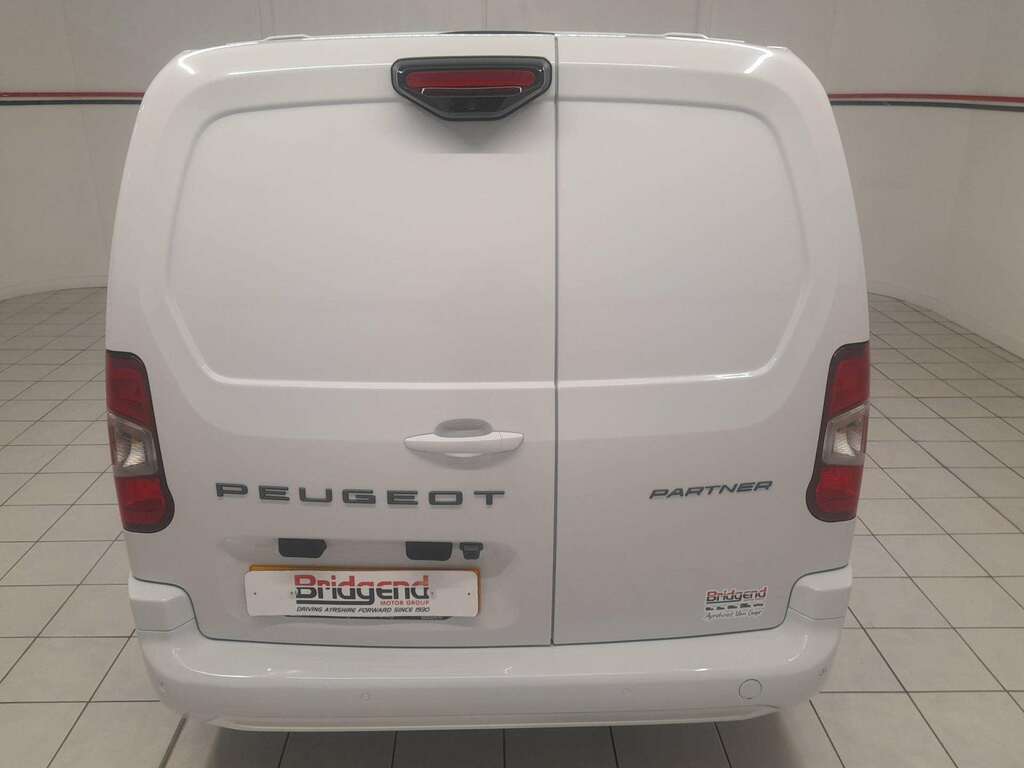 Peugeot Partner 1.5 Bluehdi 950 Asphalt Long Panel Van 6Dr KP74UNF White #5