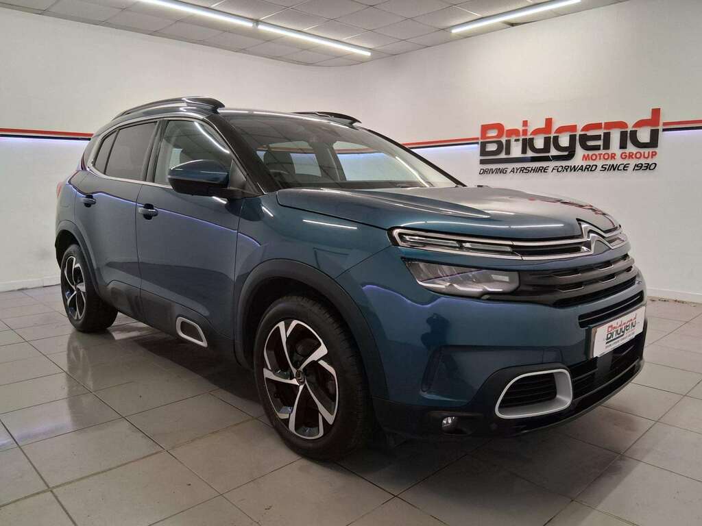 Citroen C5 Aircross 1.2 Puretech Shine Suv WJ22VRO Blue #2