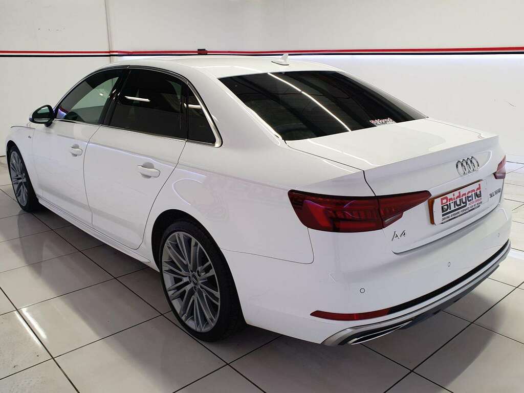 Audi A4 2.0 Tfsi 35 S Line Saloon PA19KTG White #4