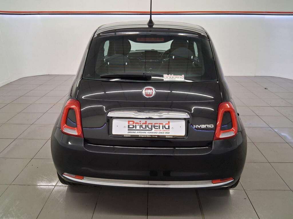 Fiat 500 1.0 Mhev Hatchback WP23FGJ Black #5