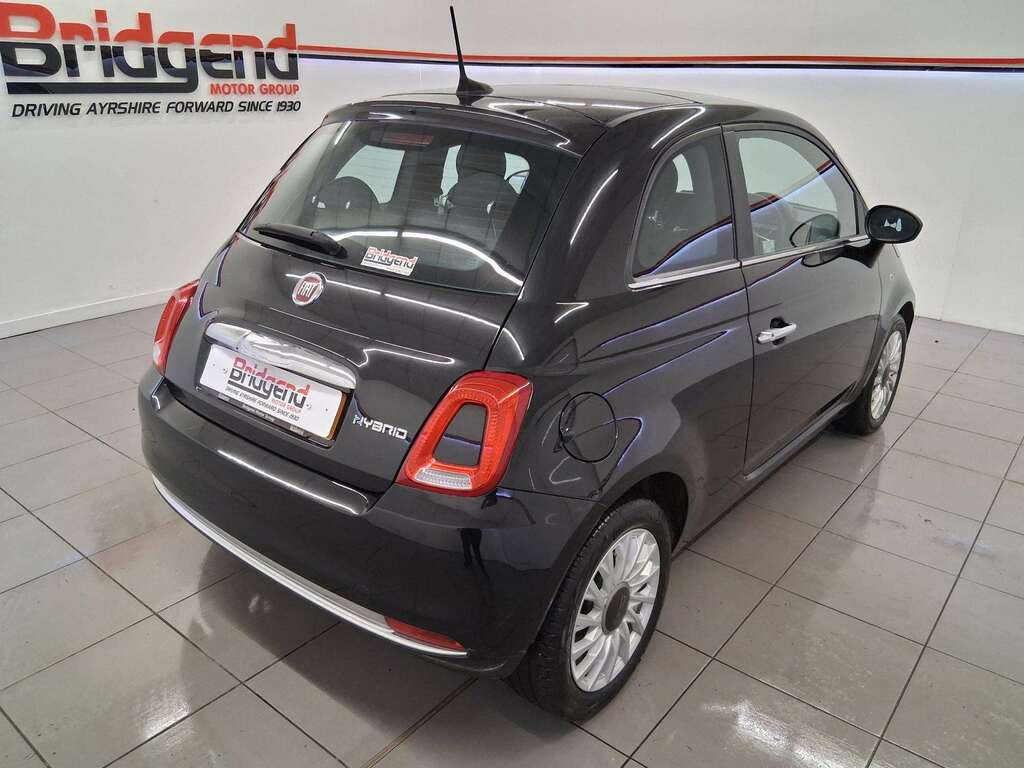 Fiat 500 1.0 Mhev Hatchback WP23FGJ Black #6