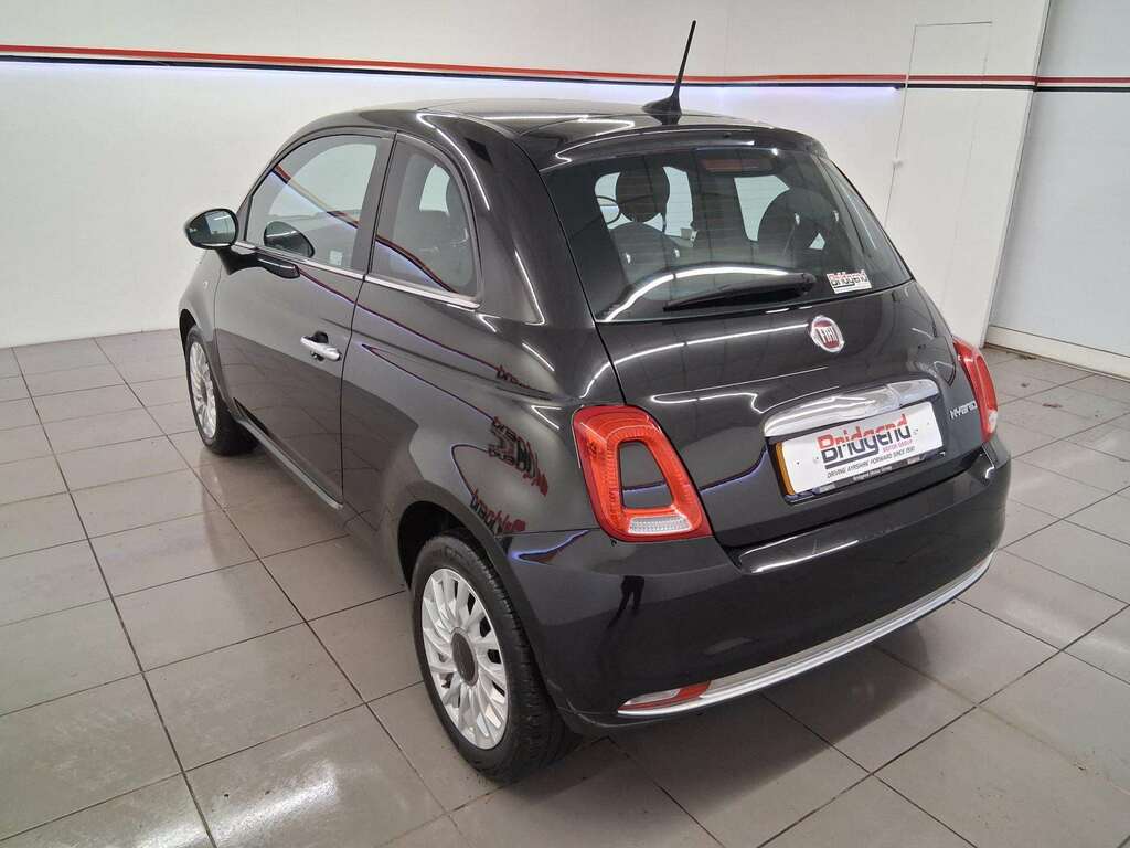 Fiat 500 1.0 Mhev Hatchback WP23FGJ Black #4