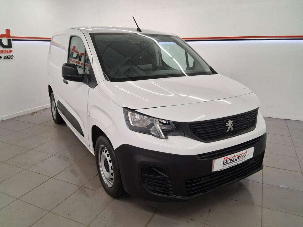 Peugeot Partner 1.5 Bluehdi 1000 Professional Premium Standard P ML23WVM White #2