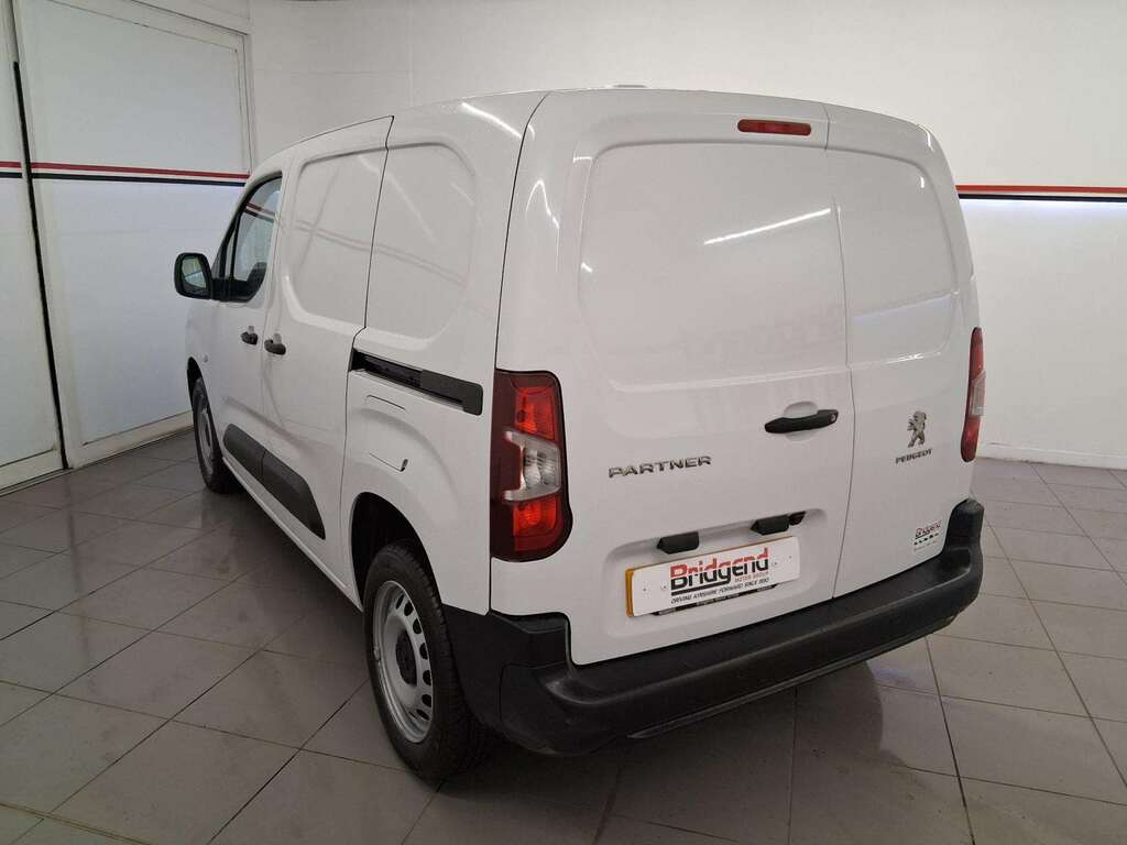 Peugeot Partner 1.5 Bluehdi 1000 Professional Premium Standard P ML23WVM White #4