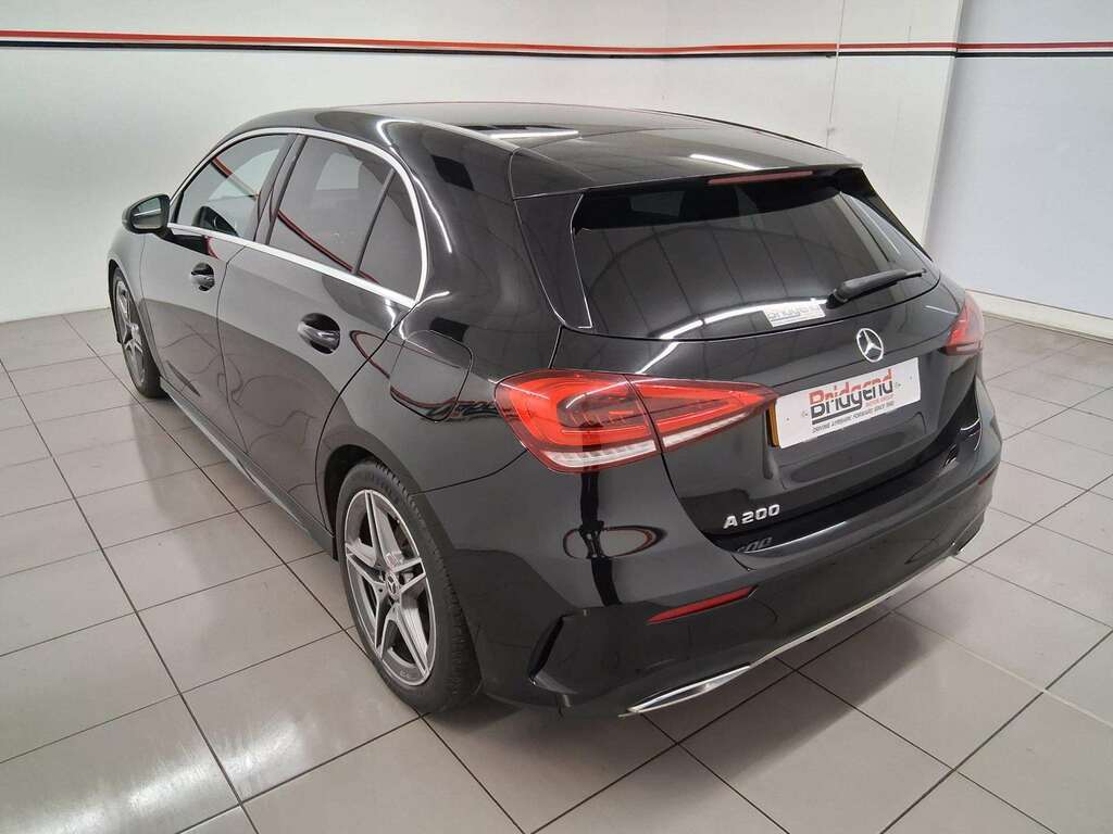 Mercedes-Benz A Class 1.3 A200 Amg Line Hatchback SH69OKM Black #4