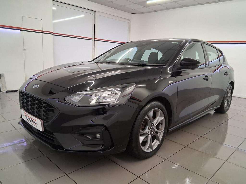 Ford Focus 1.0T Ecoboost St-line Hatchback DY70KNB Black #3