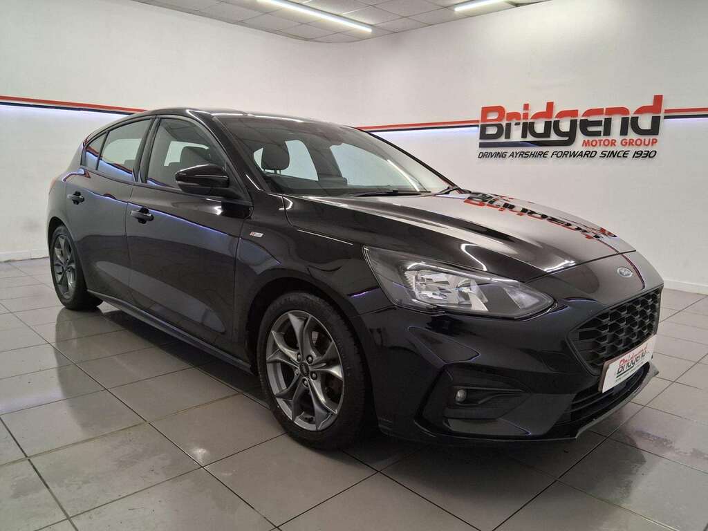 Ford Focus 1.0T Ecoboost St-line Hatchback DY70KNB Black #2