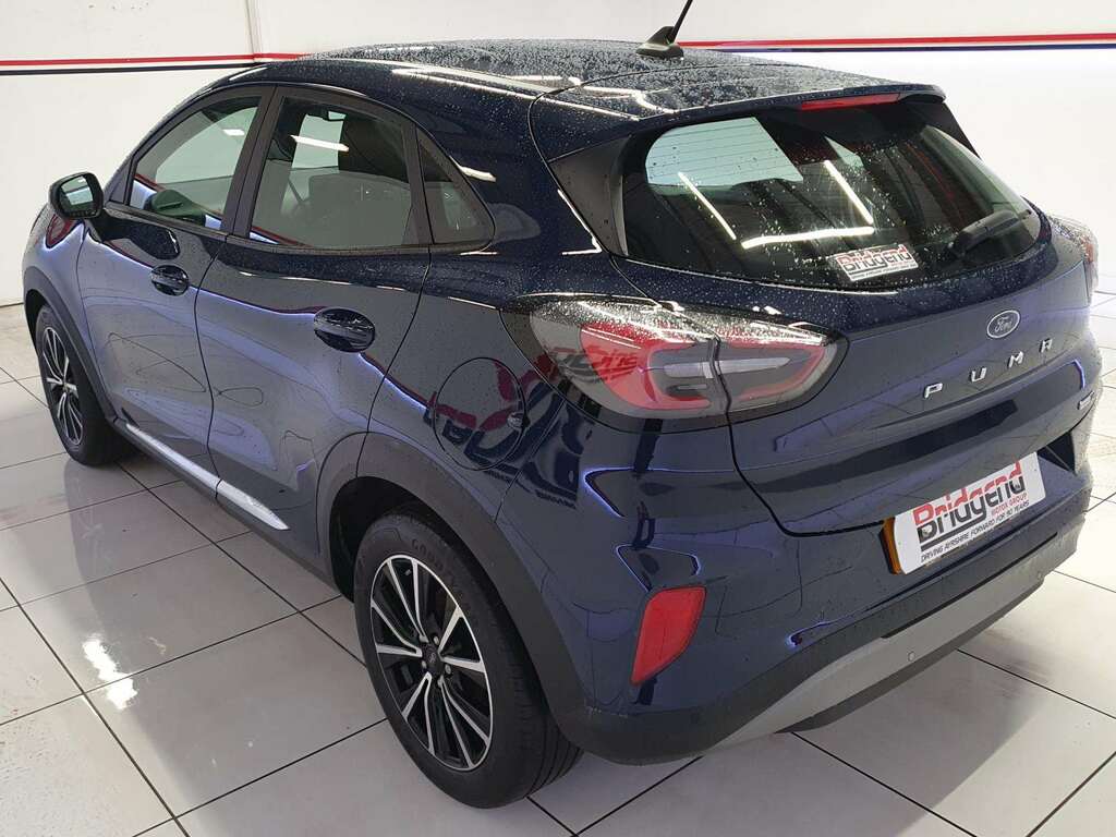 Ford Puma 1.0T Ecoboost Mhev Titanium Suv YR72PTO Blue #4