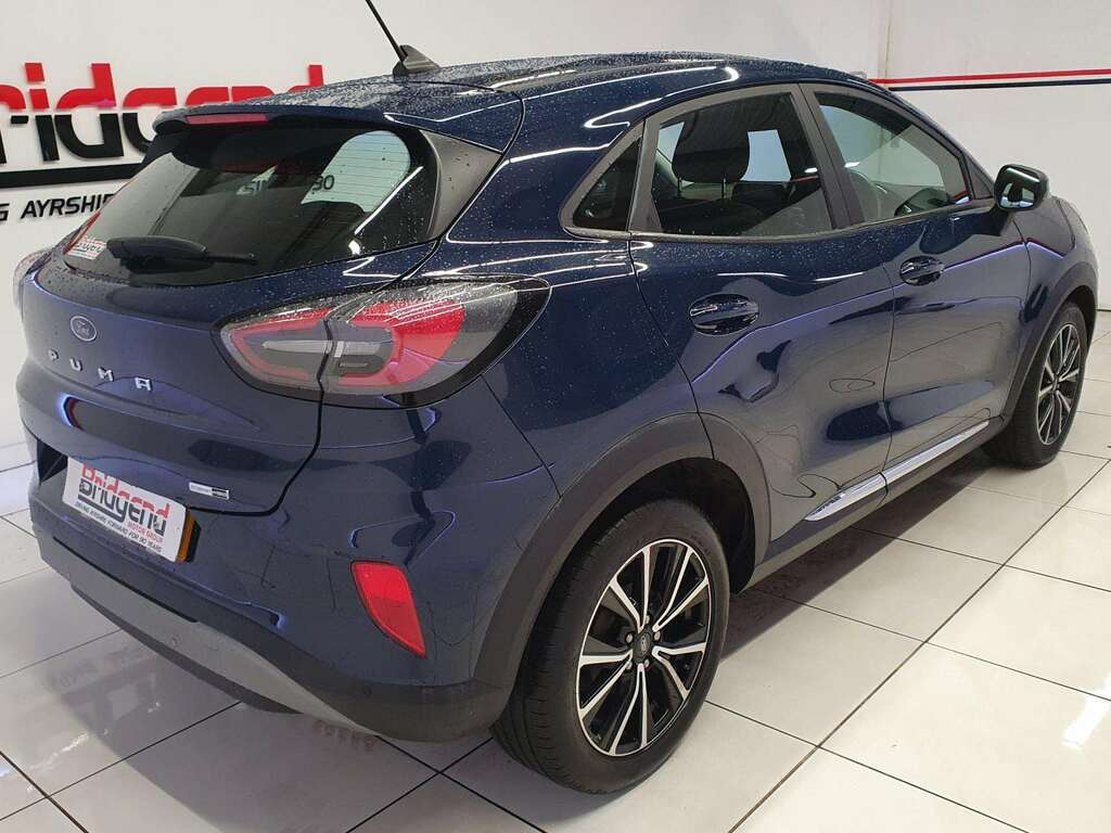 Ford Puma 1.0T Ecoboost Mhev Titanium Suv YR72PTO Blue #6