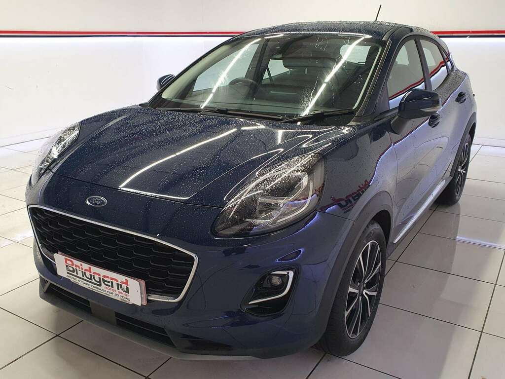 Ford Puma 1.0T Ecoboost Mhev Titanium Suv YR72PTO Blue #3