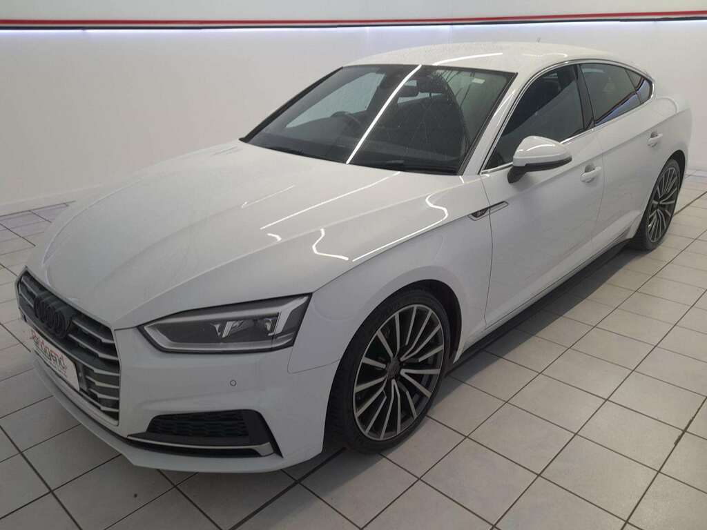 Audi A5 2.0 Tfsi 40 S Line Sportback KM69FFW White #4