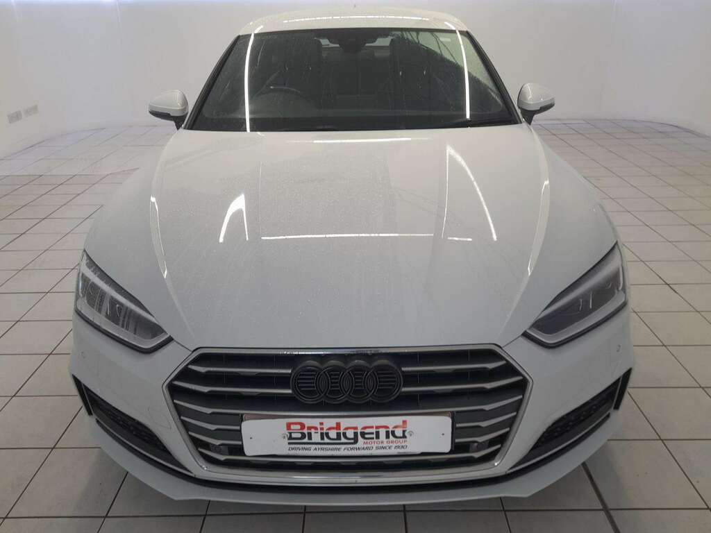 Audi A5 2.0 Tfsi 40 S Line Sportback KM69FFW White #3