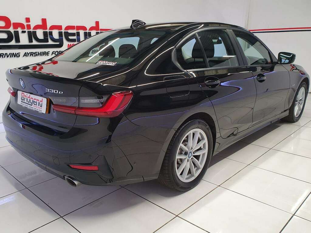 BMW 3 Series 2.0 330E 12Kwh Se Pro Saloon WP71YPK Black #6