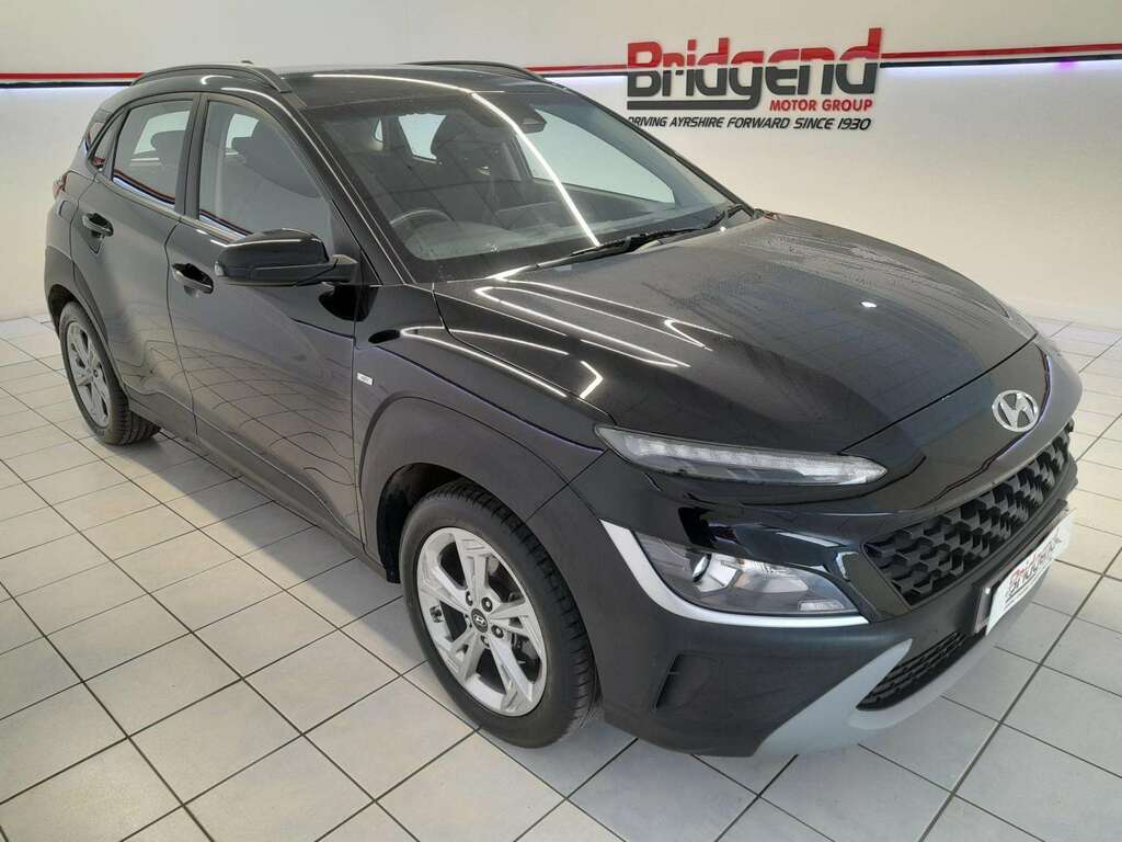 Hyundai Kona 1.0 T-gdi Mhev Se Connect Suv Black