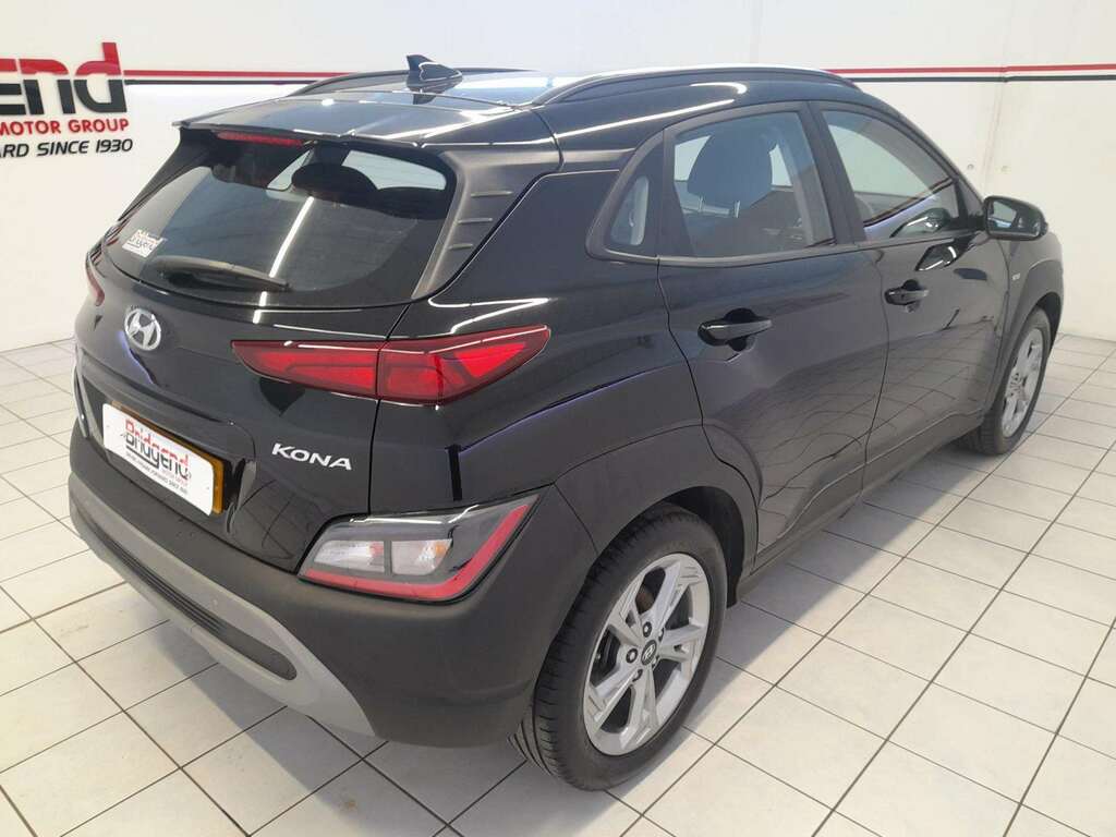 Hyundai Kona 1.0 T-gdi Mhev Se Connect Suv BT72TXC Black #6