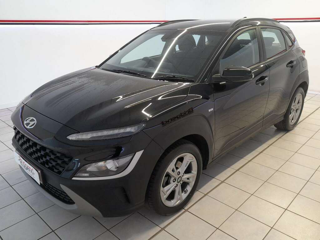 Hyundai Kona 1.0 T-gdi Mhev Se Connect Suv BT72TXC Black #3
