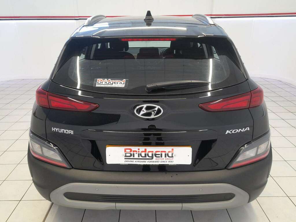 Hyundai Kona 1.0 T-gdi Mhev Se Connect Suv BT72TXC Black #5