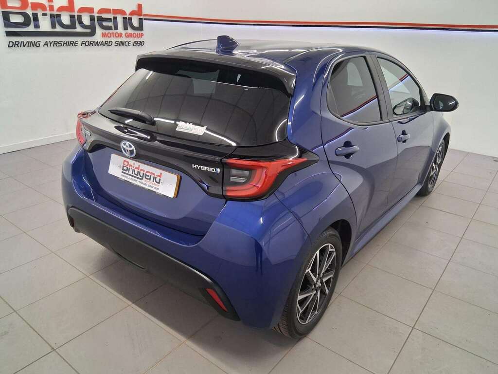 Toyota Yaris 1.5 Vvt-h Design Hatchback SB22WKJ Blue #6