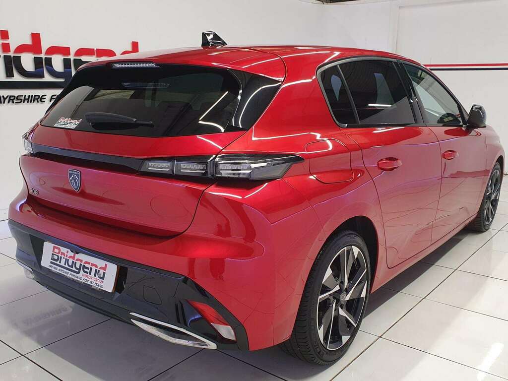 Peugeot 308 1.2 Puretech Allure Premium Hatchback GJ22AOK Red #6