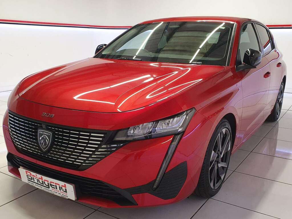 Peugeot 308 1.2 Puretech Allure Premium Hatchback GJ22AOK Red #3