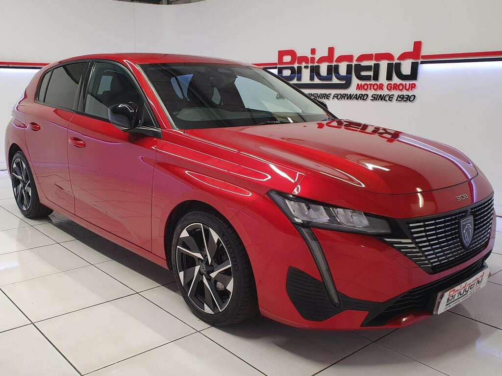 Peugeot 308 1.2 Puretech Allure Premium Hatchback GJ22AOK Red #2