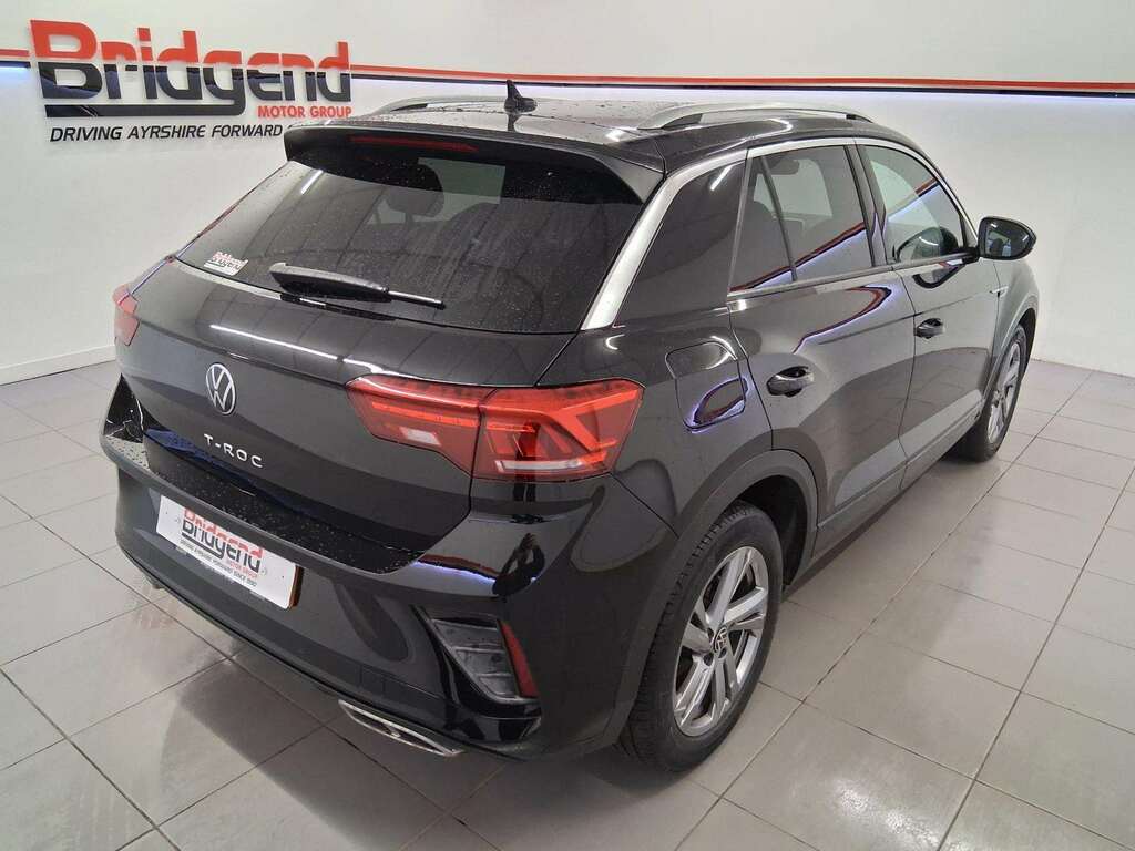Volkswagen T-Roc 1.5 Tsi R-line Suv LP72CHG Black #6