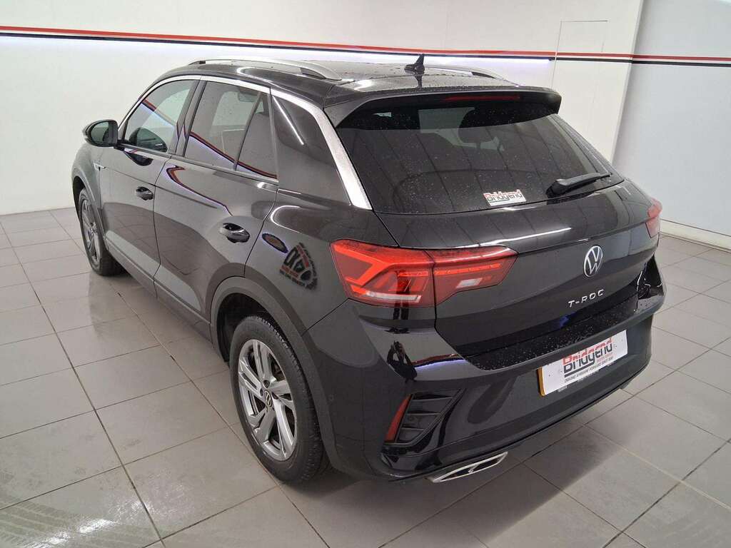 Volkswagen T-Roc 1.5 Tsi R-line Suv LP72CHG Black #4