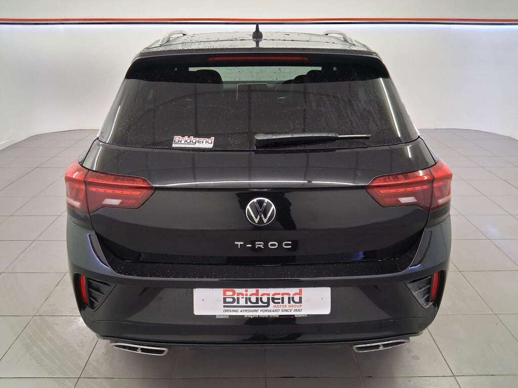 Volkswagen T-Roc 1.5 Tsi R-line Suv LP72CHG Black #5