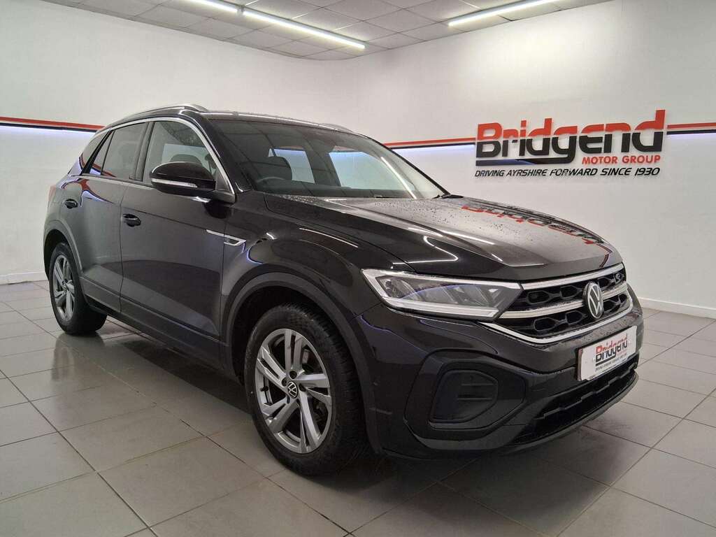 Volkswagen T-Roc 1.5 Tsi R-line Suv LP72CHG Black #2