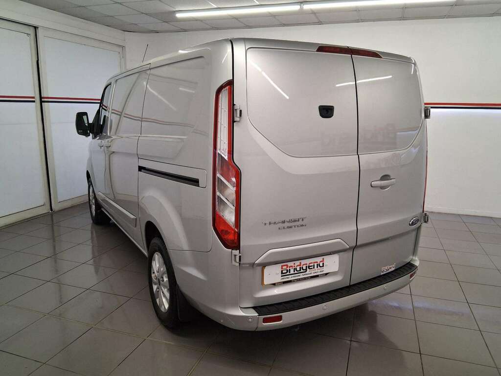 Ford Transit Custom 2.0 300 Ecoblue Limited Panel Van Manua LA72HRO Silver #4