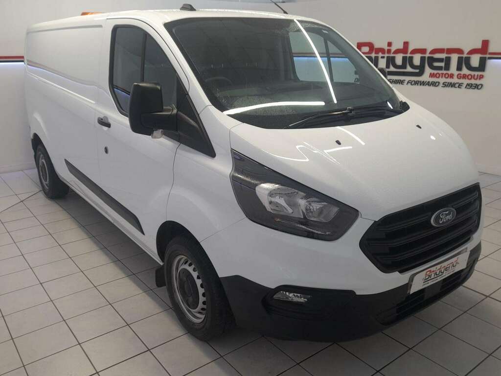Ford Transit Custom 2.0 300 Ecoblue Leader Panel Van LJ23GRL White #2