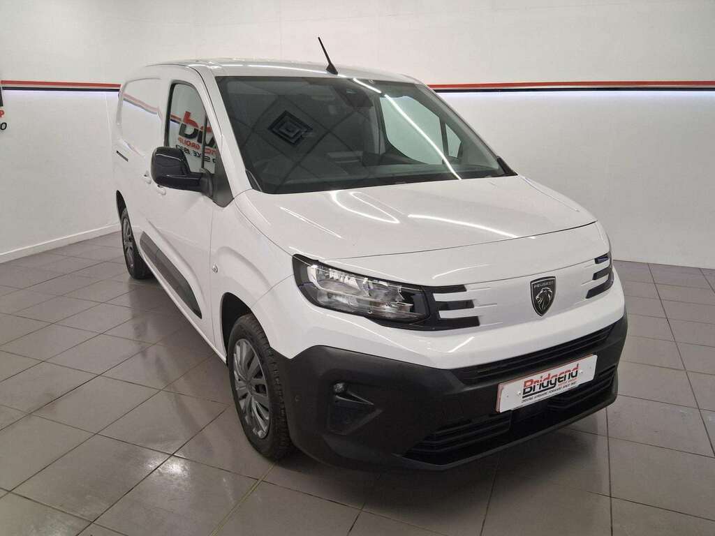 Peugeot Partner 1.5 Bluehdi 950 Asphalt Long Panel Van 6Dr KS24ZVT White #2