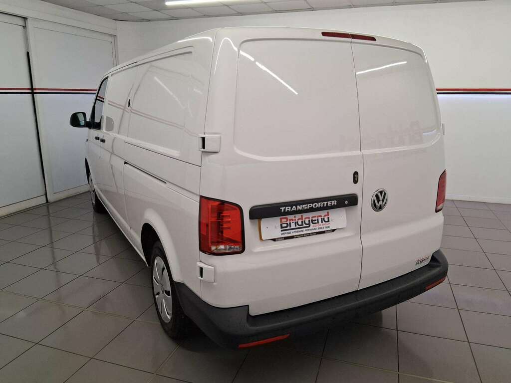 Volkswagen Transporter 2.0 Tdi T30 Startline Panel Van GK72HGO White #4