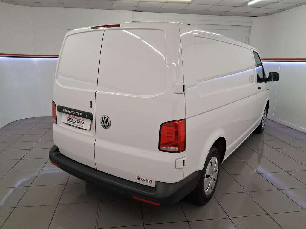 Volkswagen Transporter 2.0 Tdi T30 Startline Panel Van GK72HGO White #6