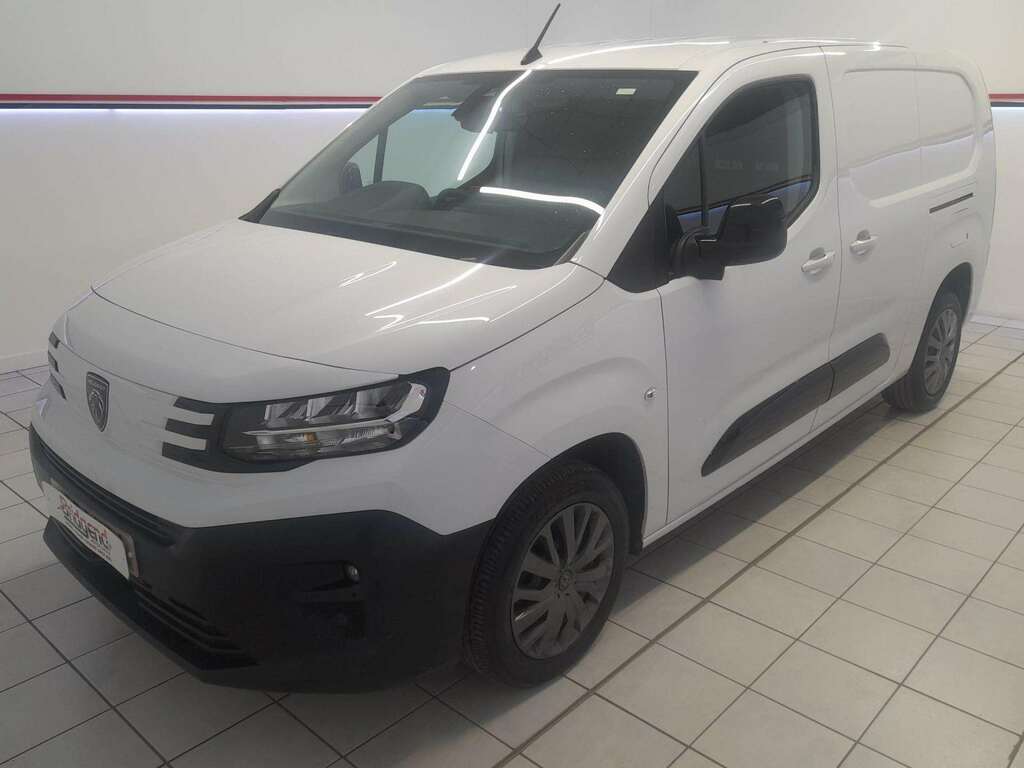 Peugeot Partner 1.5 Bluehdi 950 Asphalt Long Panel Van 6Dr KO24VDA White #3