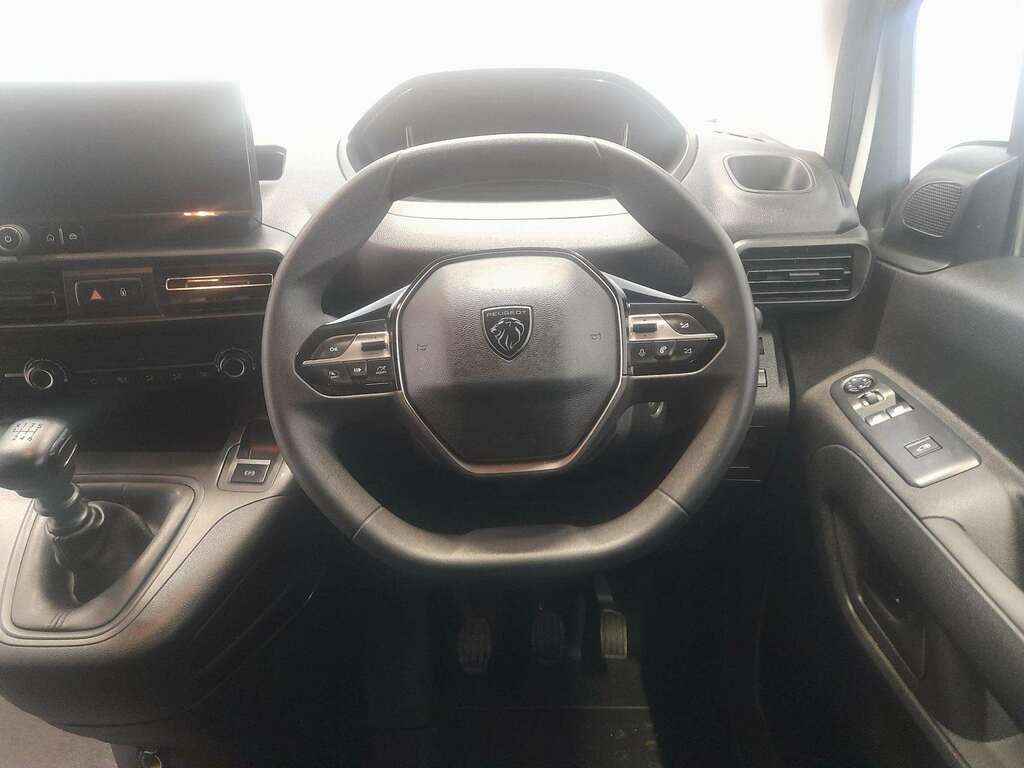 Peugeot Partner 1.5 Bluehdi 950 Asphalt Long Panel Van 6Dr KO24VDA White #6