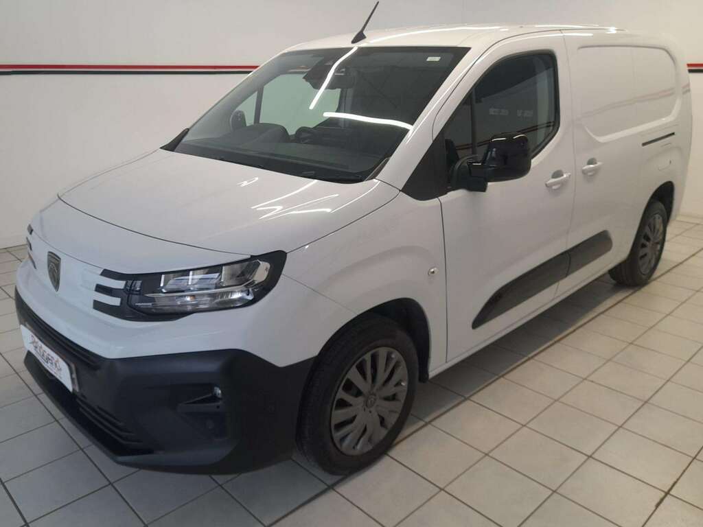 Peugeot Partner L2 1.5 Bluehdi 950 Asphalt Long Panel Van 6Dr Dies KO24VBT White #3