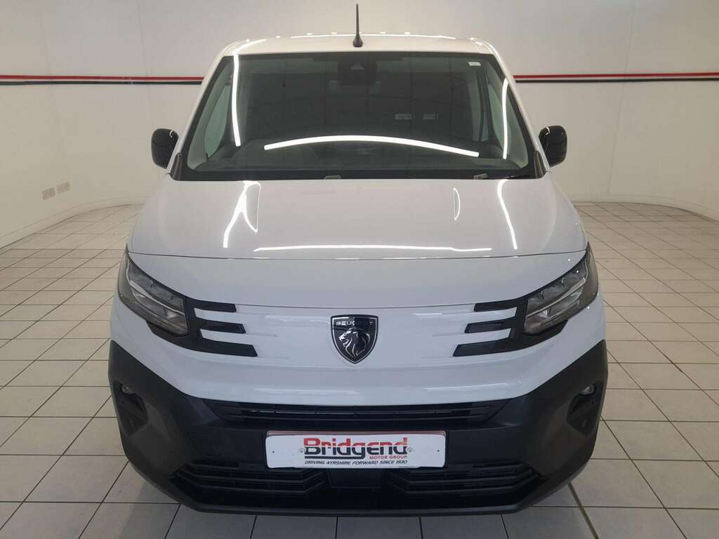 Peugeot Partner L2 1.5 Bluehdi 950 Asphalt Long Panel Van 6Dr Dies White