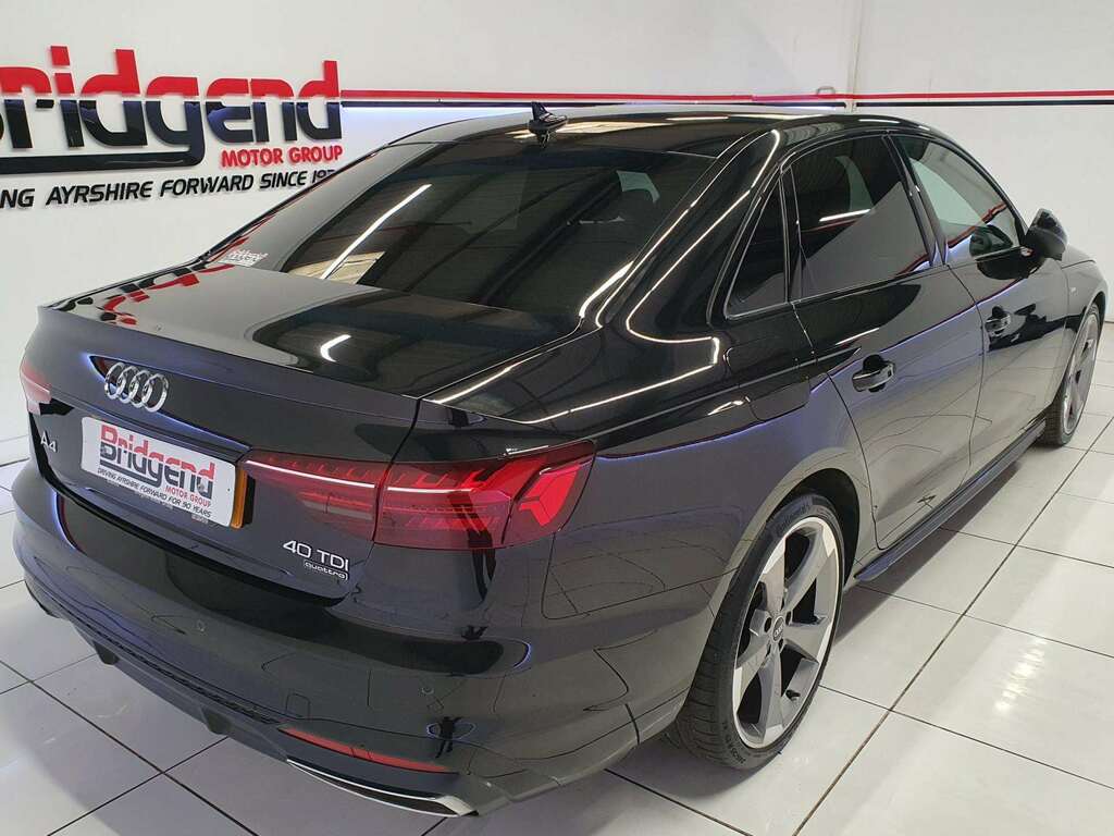 Audi A4 2.0 Tdi 40 Black Edition Saloon LS21RUV Black #6