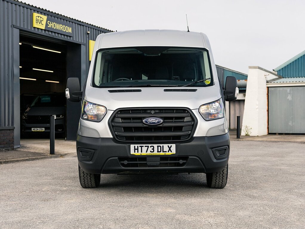Ford Transit Custom 350 2.0 Ecoblue 130 Bhp Leader L2 Mwb 6-Seat Doubl HT73DLX Silver #3