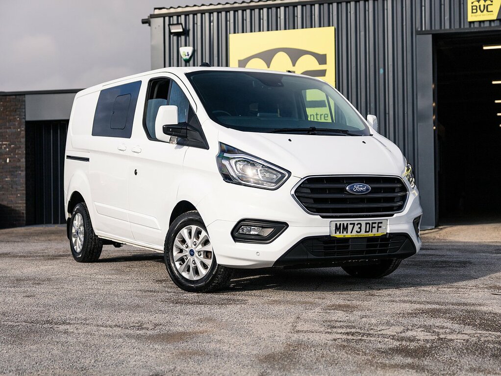 Ford Transit Custom 300 2.0 Ecoblue 130 Bhp L1 Swb Limited Doublecab E MM73DFF White #4