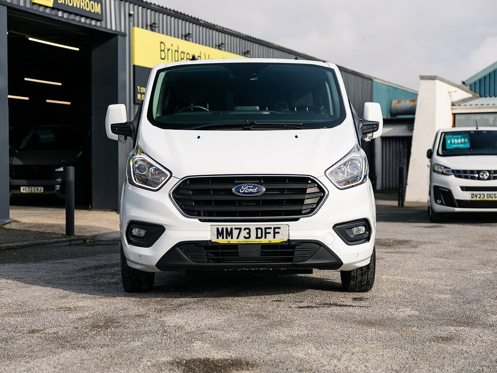 Ford Transit Custom 300 2.0 Ecoblue 130 Bhp L1 Swb Limited Doublecab E MM73DFF White #3