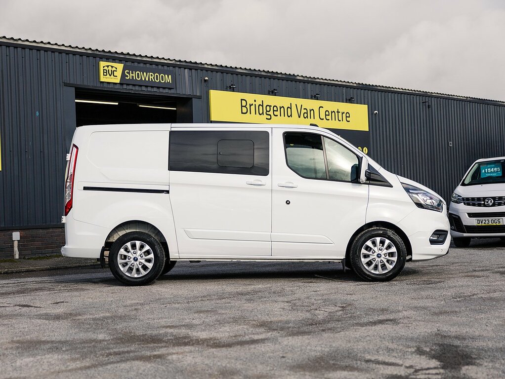 Ford Transit Custom 300 2.0 Ecoblue 130 Bhp L1 Swb Limited Doublecab E MM73DFF White #5