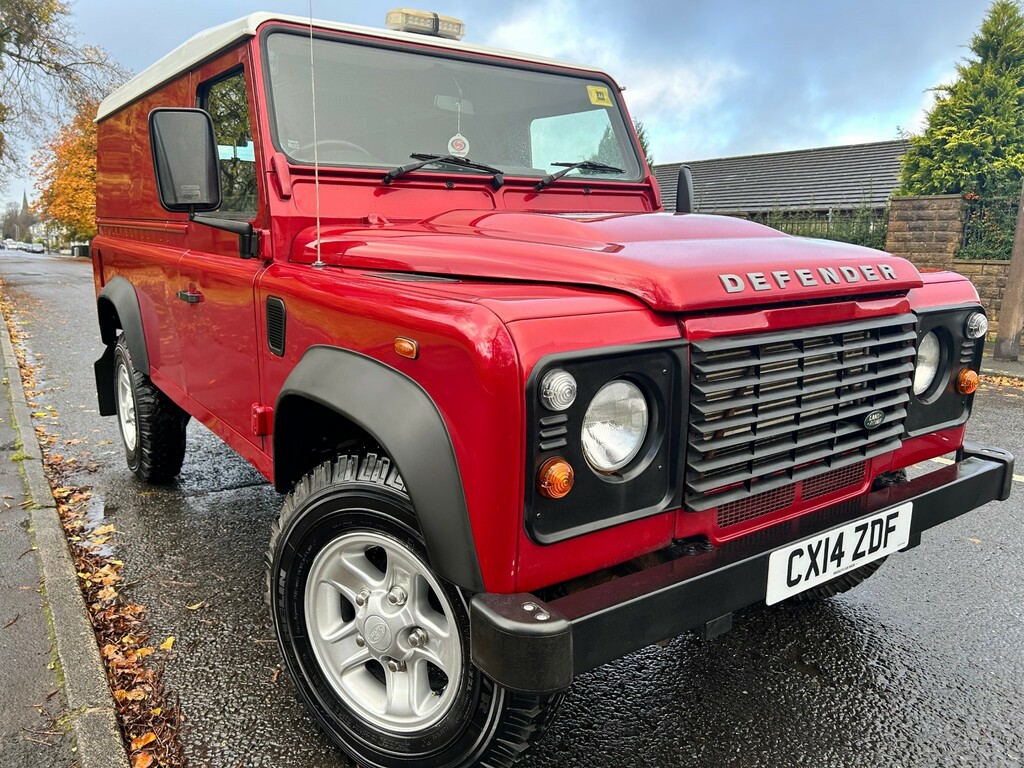 Land Rover Defender 110 Td Hard Top CX14ZDF Red #3