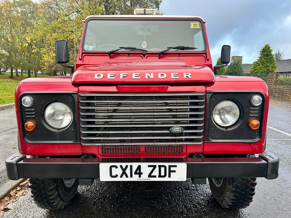 Land Rover Defender 110 Td Hard Top CX14ZDF Red #2