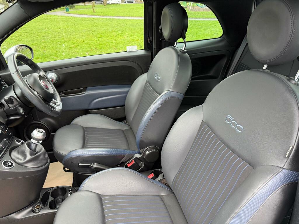 Fiat 500 Rockstar Mhev WM21YWH Black #5