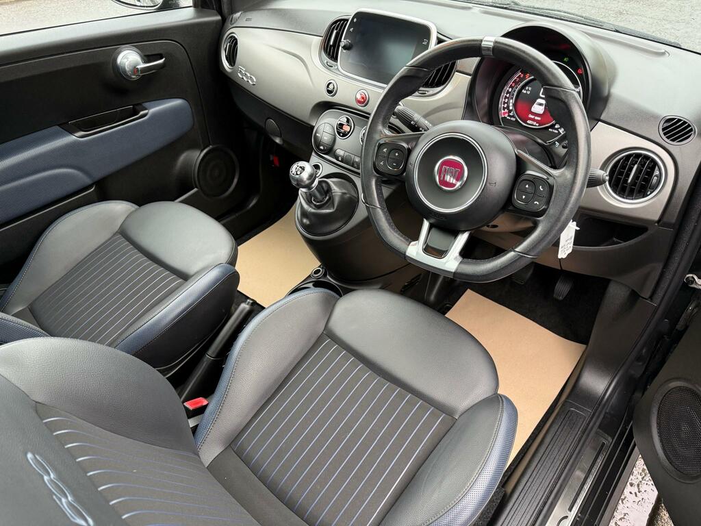 Fiat 500 Rockstar Mhev WM21YWH Black #6