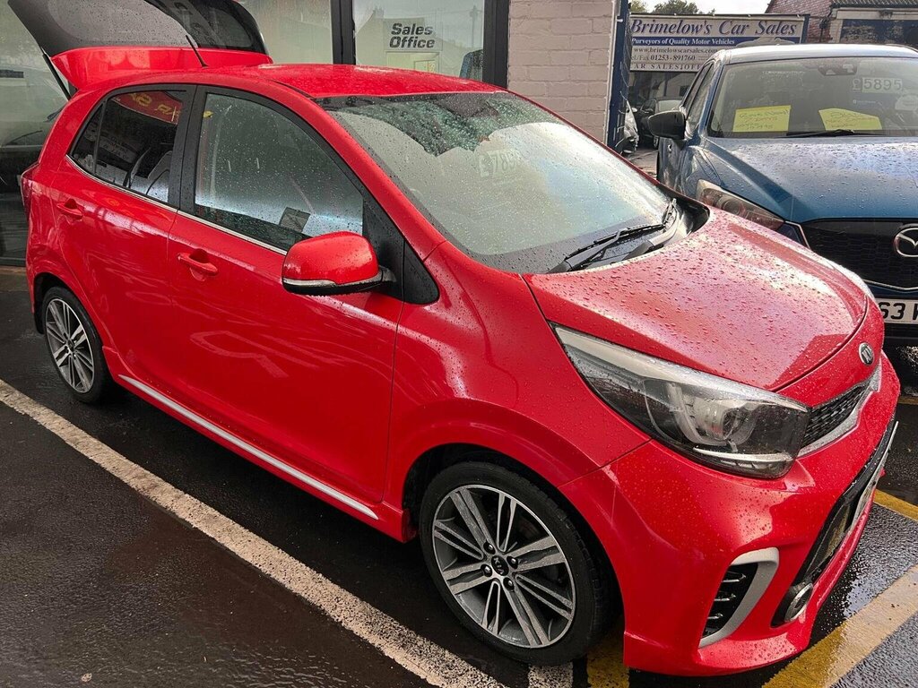 Kia Picanto Hatchback 1.25 Gt-line Euro 6 201867 Red