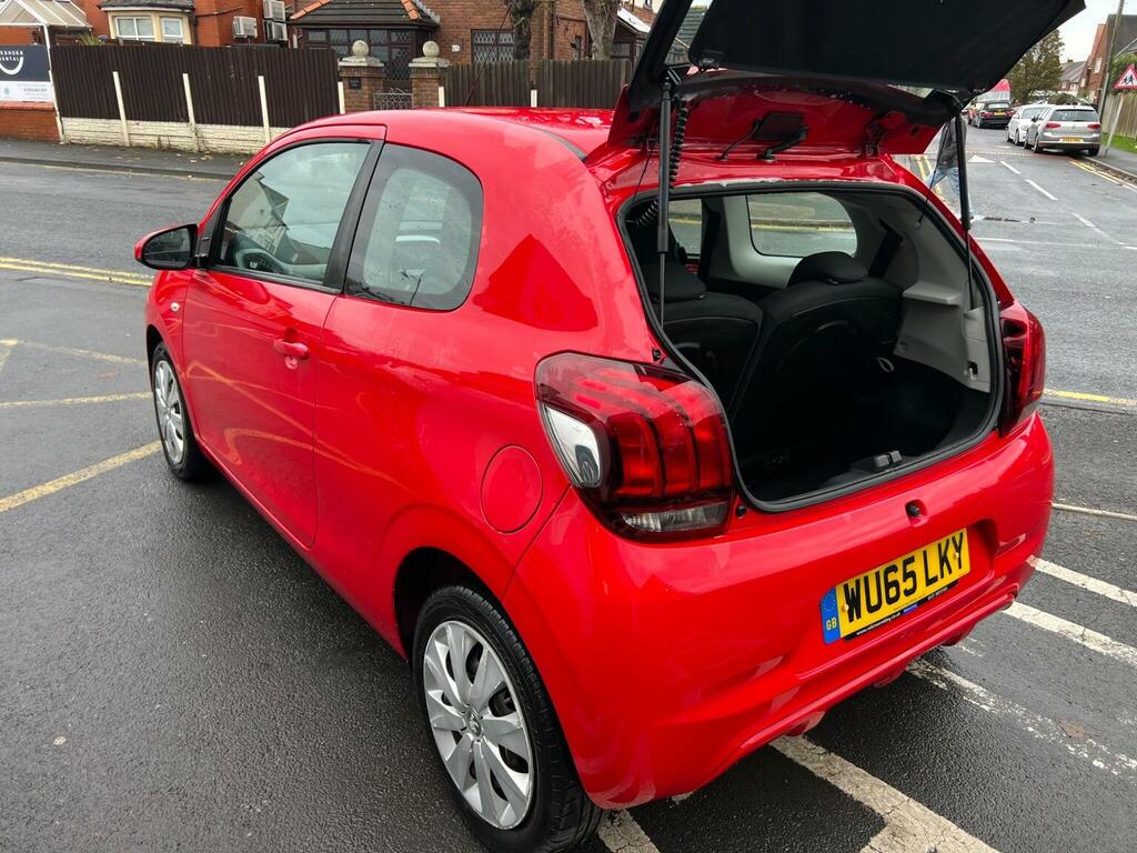 Peugeot 108 Hatchback 1.0 Active Euro 6 201565 WU65LKY Red #4