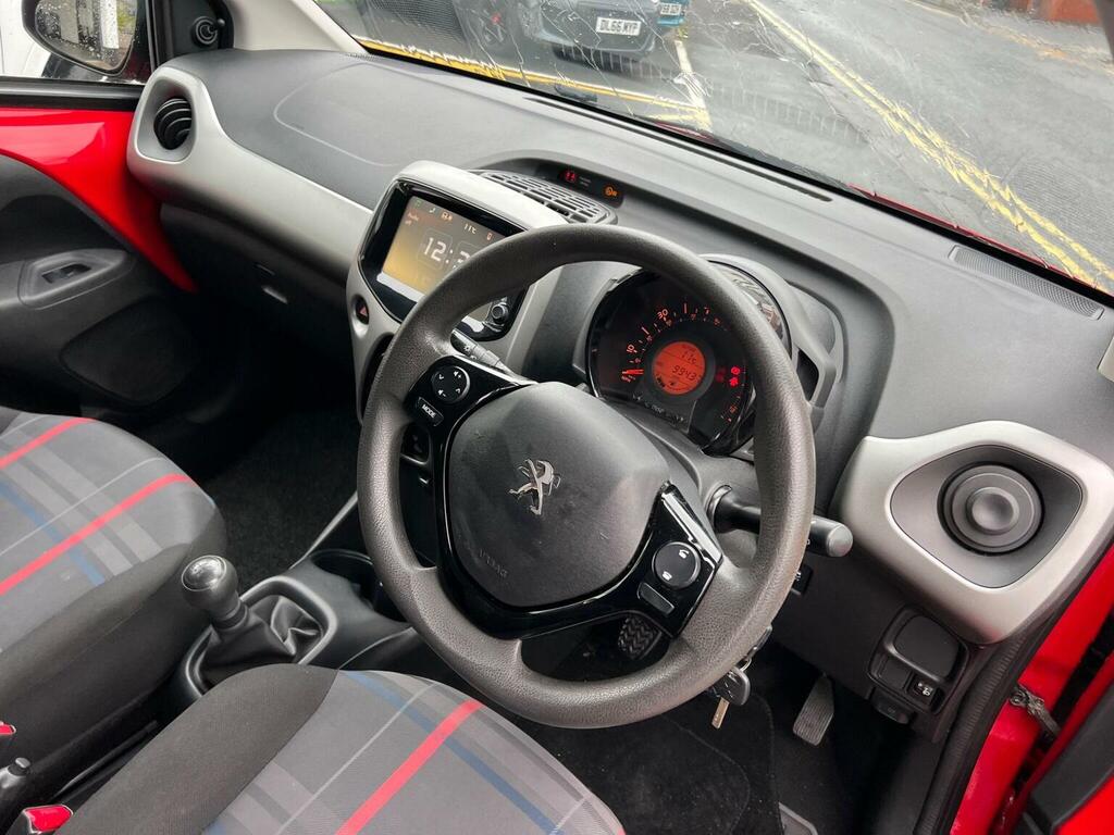 Peugeot 108 Hatchback 1.0 Active Euro 6 201565 WU65LKY Red #3
